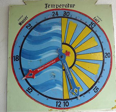 Anbaden im Bergbad (Foto: Karl-Heinz Herrmann)