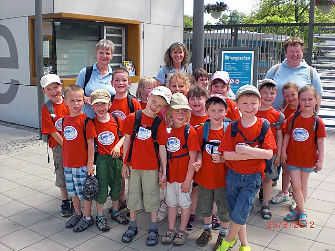 Auf zum KIKA (Foto: Kindervilla Bad Frankenhausen) Auf zum KIKA (Foto: Kindervilla Bad Frankenhausen)