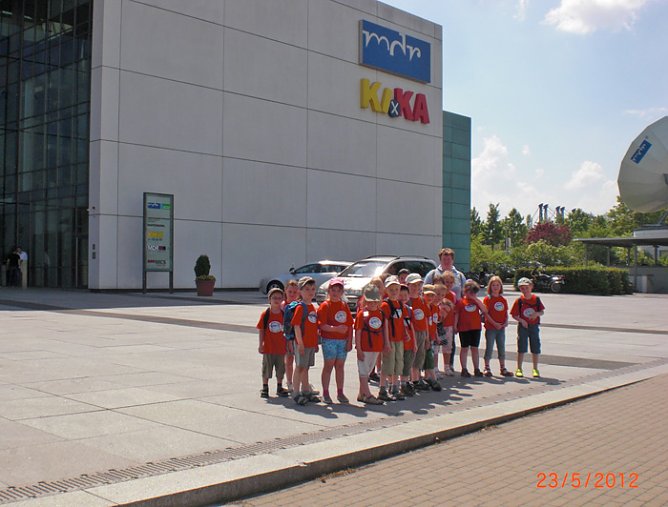 Auf zum KIKA (Foto: Kindervilla Bad Frankenhausen) Auf zum KIKA (Foto: Kindervilla Bad Frankenhausen)