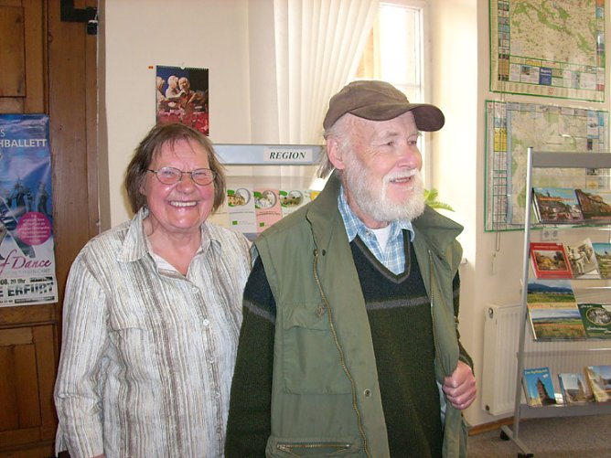 Maler G&uuml;nther Jahn (Foto: Karl-Heinz Herrmann)