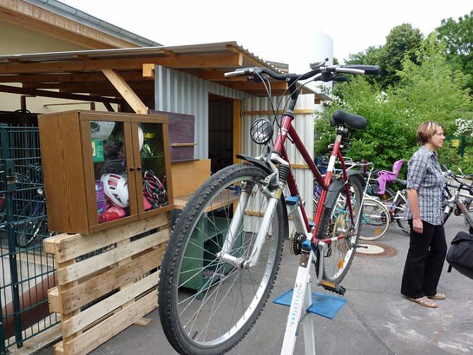 Fahrradverleih er&ouml;ffnet (Foto: Karl-Heinz Herrmann)