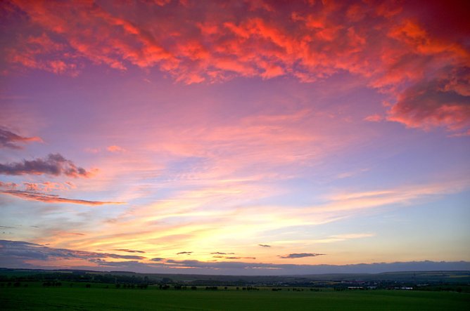 Himmel &uuml;ber Grei&szlig;en (Foto: Peter Georgi)