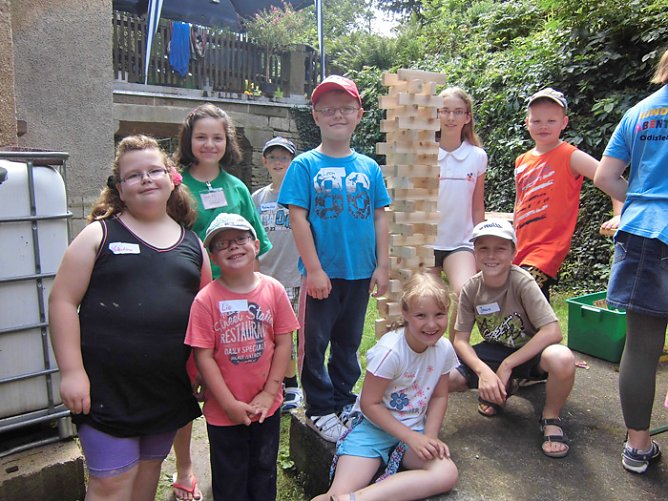 Eine Zeitreise im Pfarrgarten� (Foto: Thomas Wolff)