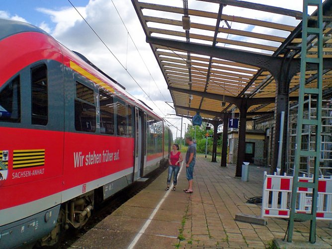 Arterner Bahnhof (Foto: Klaus Henze)