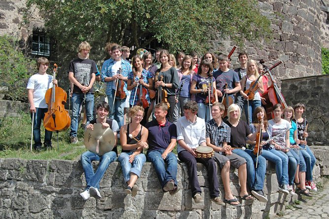 Landesjugendorchester (Foto: Thüringer Landesmusikakademie Sondershausen) Landesjugendorchester (Foto: Thüringer Landesmusikakademie Sondershausen)