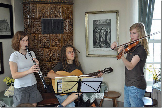Ein musikalischer Blumenstrau&szlig; (Foto: Edith Baars)