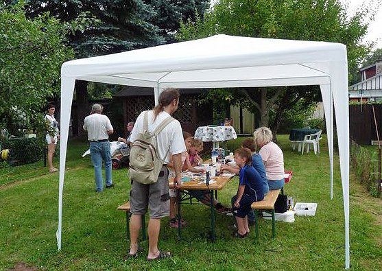 Sommerfest im Gr&uuml;nen (Foto: privat)