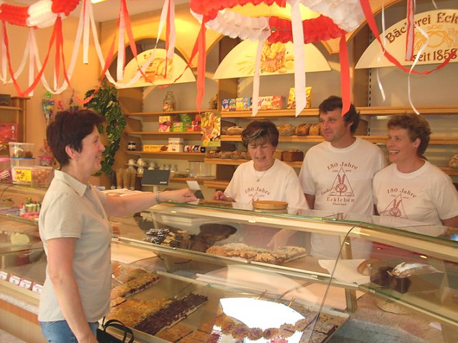 150 Jahre Bäckerei Eckleben in Ebeleben (Foto: Karl-Heinz Herrmann) 150 Jahre Bäckerei Eckleben in Ebeleben (Foto: Karl-Heinz Herrmann)