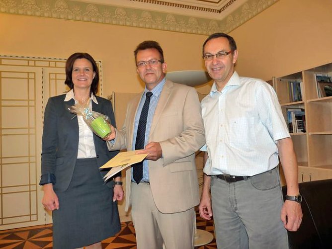 Diensteid abgenommen (Foto: Karl-Heinz Herrmann)