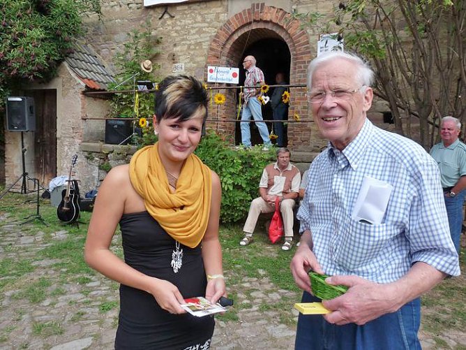 Der Trick mit den Stadtmusikanten (Foto: Karl-Heinz Herrmann)