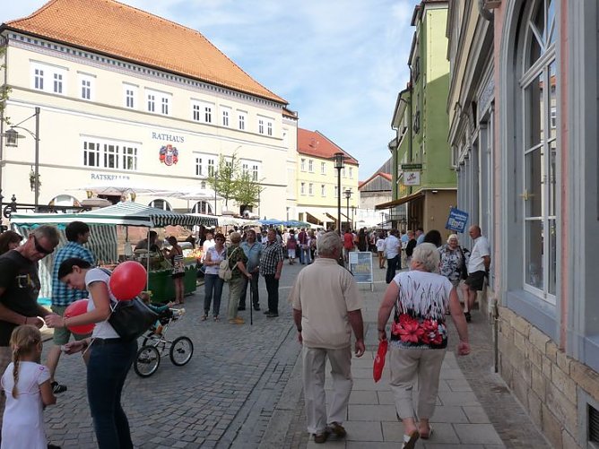 H&ouml;hepunkt des Weinfests (Foto: Karl-Heinz Herrmann)