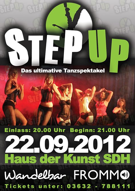 Tanzshow " Step Up" (Foto: Fabian Fromm) Tanzshow " Step Up" (Foto: Fabian Fromm)