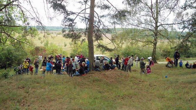 Am Kyffh&auml;user unterwegs (Foto: Kindervilla Bad Frankenhausen)