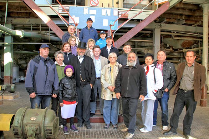 Eine Reise in die Vergangenheit (Foto: B. Wollweber) Eine Reise in die Vergangenheit (Foto: B. Wollweber)