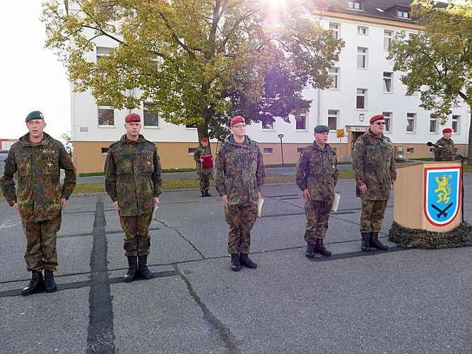 Der besondere Quartalsappell (Foto: Karl-Heinz Herrmann)
