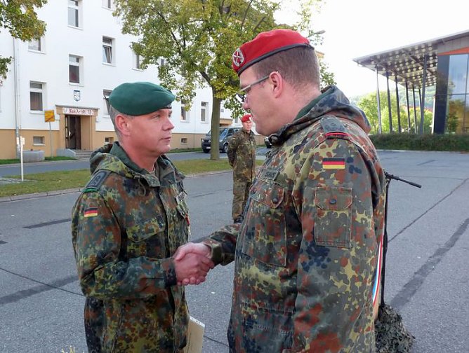 Der besondere Quartalsappell (Foto: Karl-Heinz Herrmann)