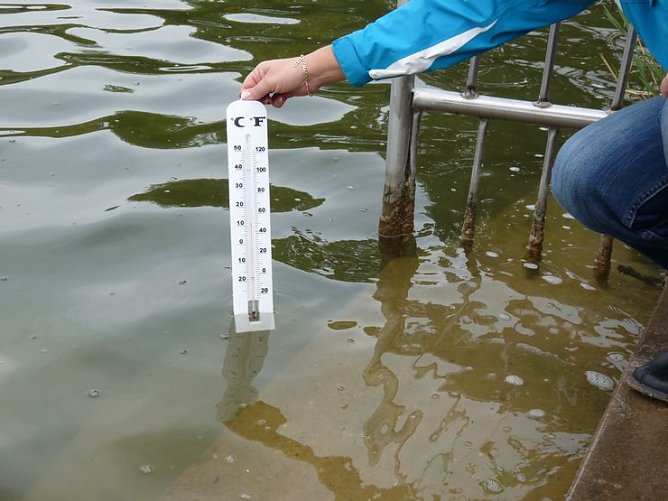 Stürmisches Abbaden (Foto: Karl-Heinz Herrmann) Stürmisches Abbaden (Foto: Karl-Heinz Herrmann)