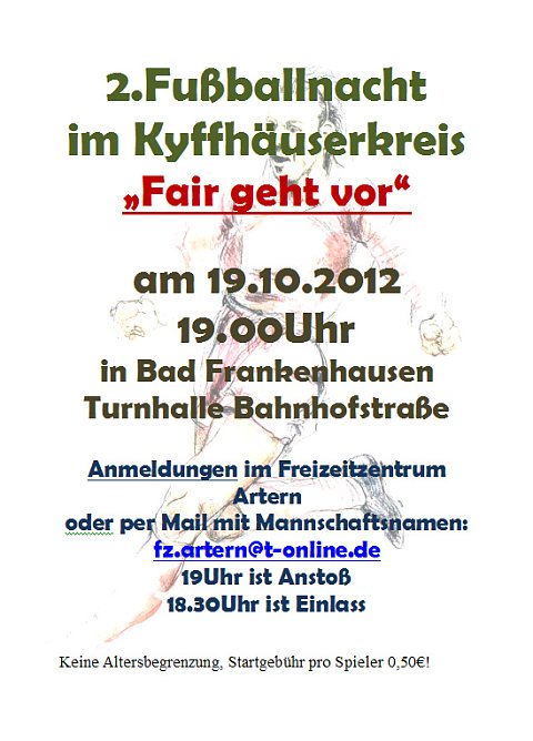  Fair geht vor  (Foto: Freizeitzentrum Artern)