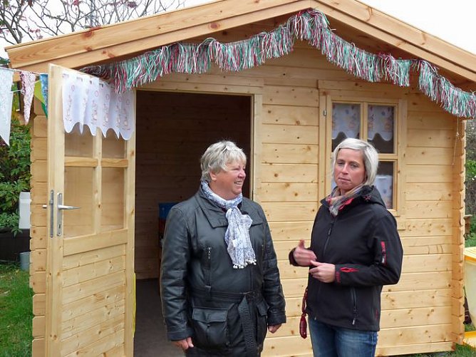 Stimmungsvoll eingeweiht (Foto: Karl-Heinz Herrmann)