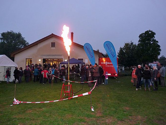 Flamme in Oberspier (Foto: Karl-Heinz Herrmann)
