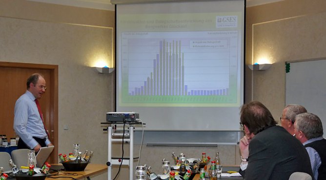 Unternehmersgespr&auml;ch bei GSES (Foto: Karl-Heinz Herrmann)