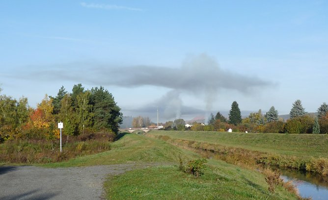 Smog in Sondershausen (Foto: Karl-Heinz Herrmann)