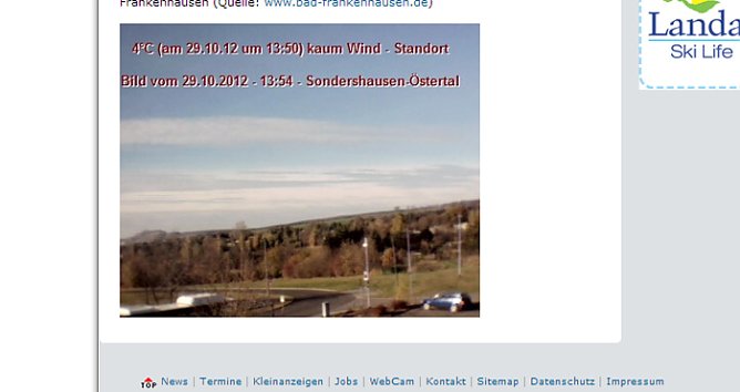 Hitzewelle in Bad Frankenhausen (Foto: Karl-Heinz Herrmann)