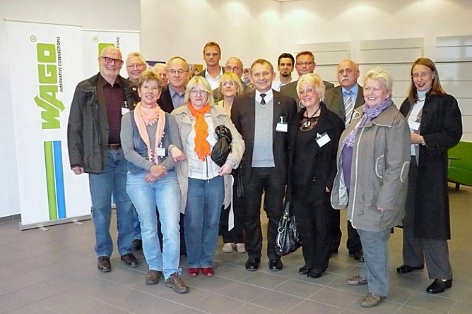 Bei WAGO SDH zu Besuch (Foto: SGW)