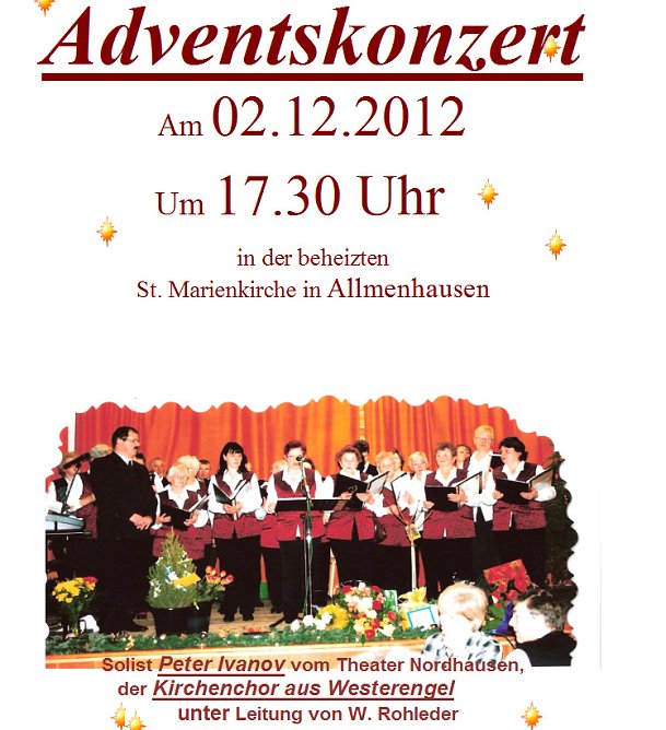 Es wird ernst (Foto: Kirchgemeinde Ebeleben) Es wird ernst (Foto: Kirchgemeinde Ebeleben)