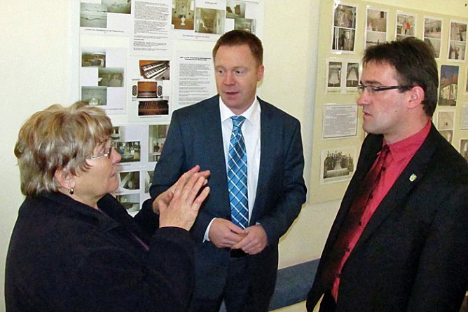 In Sch&ouml;newerda und Ro&szlig;leben (Foto: Wahlkreisb&uuml;ro Lemme)