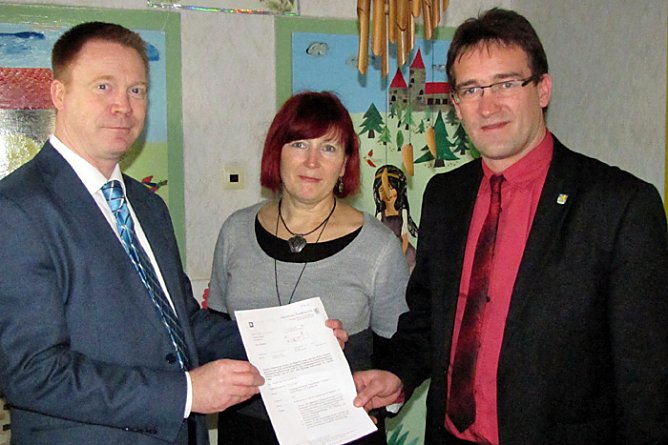 In Sch&ouml;newerda und Ro&szlig;leben (Foto: Wahlkreisb&uuml;ro Lemme)