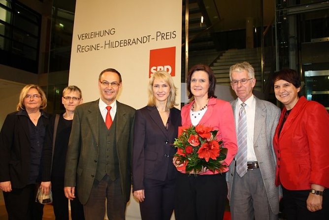 Von der Preisverleihung (Foto: B&uuml;ndnis gegen Rechts im Kyffh&auml;userkreis )