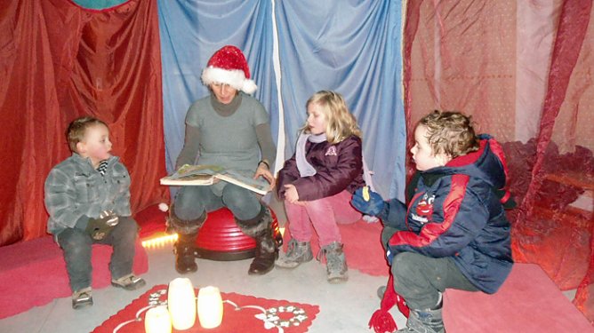 Weihnacht in der Villa (Foto: Kindervilla Bad Frankenhausen)