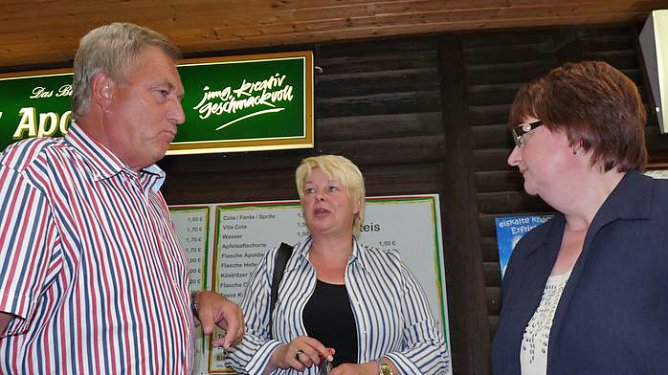 Dreimal Abschied (Foto: Karl-Heinz Herrmann)