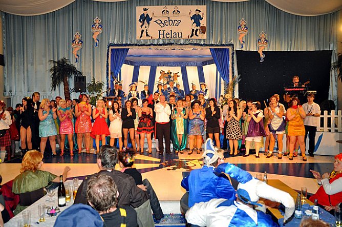 Bebra Helau, (Foto: Karnevalsverein Blau Wei&szlig; Beberanien)