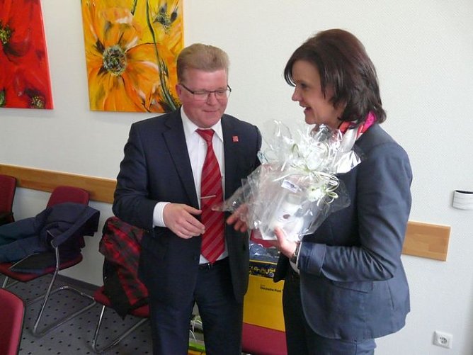 Zu Besuch im Schwalm-Eder-Kreis (Foto: Landratsamt Kyffhäuserkreis) Zu Besuch im Schwalm-Eder-Kreis (Foto: Landratsamt Kyffhäuserkreis)