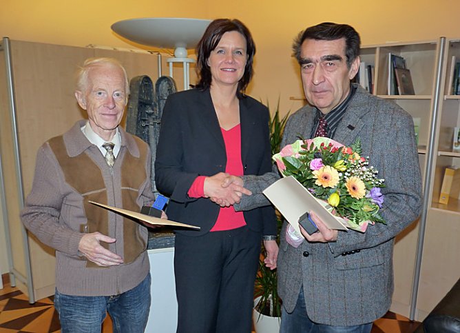 Ehrenbrief erhalten (Foto: Karl-Heinz Herrmann)