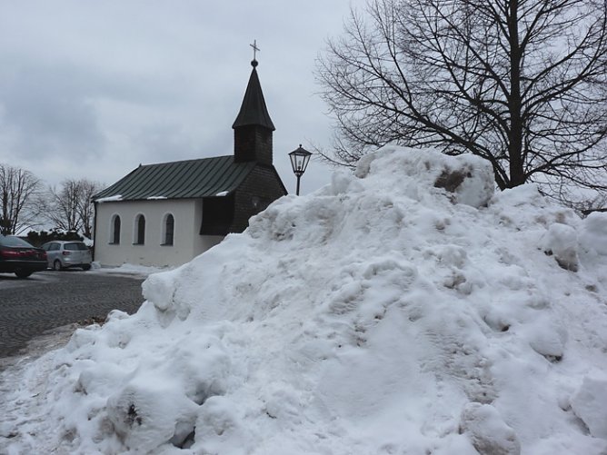 Berge von Schnee (Foto: Karl-Heinz Herrmann)