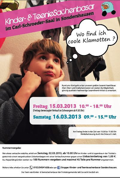 Wieder Kinder- und Teeniesachenbasar (Foto: Jana Groß) Wieder Kinder- und Teeniesachenbasar (Foto: Jana Groß)
