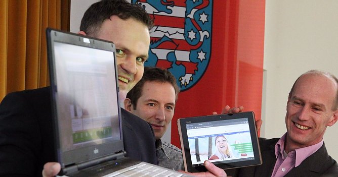 Geschafft, das ist die neue Startseite (Foto: nnz)