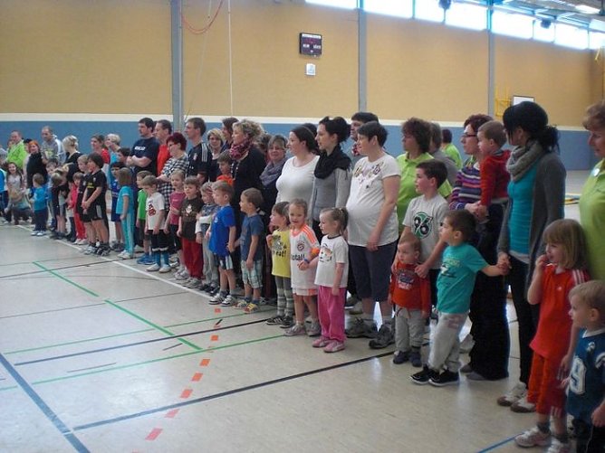 Keine sportlichen Leistungen? (Foto: Kindervilla Bad Frankenhausen)