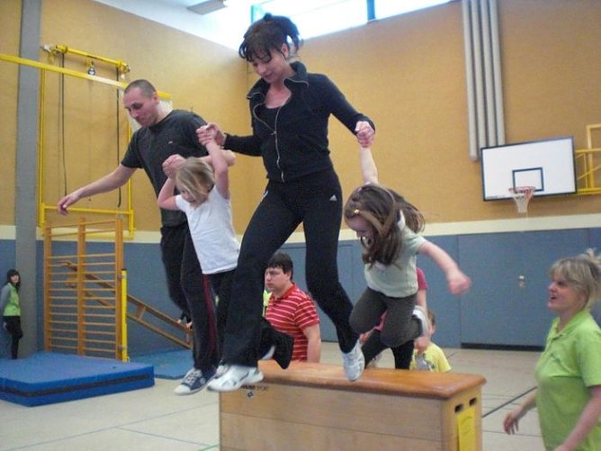 Keine sportlichen Leistungen? (Foto: Kindervilla Bad Frankenhausen)