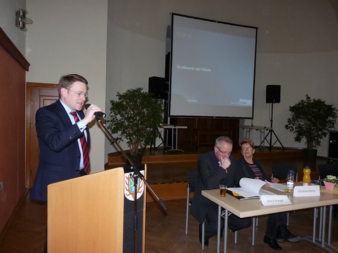 Kreisparteitag er&ouml;ffnet (Foto: Karl-Heinz Herrmann)