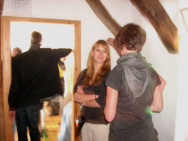 MDR dreht auf Burg Bro&szlig;furra (Foto: Karl-Heinz Herrmann)