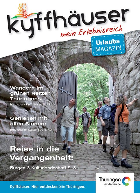 Neues Urlaubsmagazin erschienen (Foto: Kyffhäusertourismus GmbH) Neues Urlaubsmagazin erschienen (Foto: Kyffhäusertourismus GmbH)