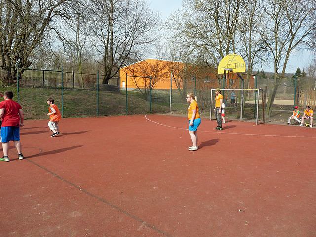 "Kicken gegen Vorurteile" (Foto: Karl-Heinz Herrmann)