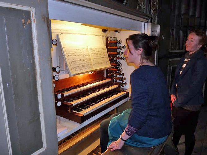 Symposium zur Großen Strobel-Orgel (Foto: Karl-Heinz Herrmann) Symposium zur Großen Strobel-Orgel (Foto: Karl-Heinz Herrmann)
