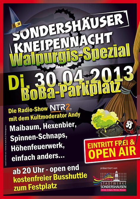 Sondersh&auml;user Kneipennacht 2013 (Foto: BoBa Sondershausen)