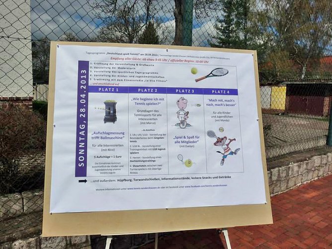 Sondershausen spielt Tennis (Foto: Karl-Heinz Herrmann)