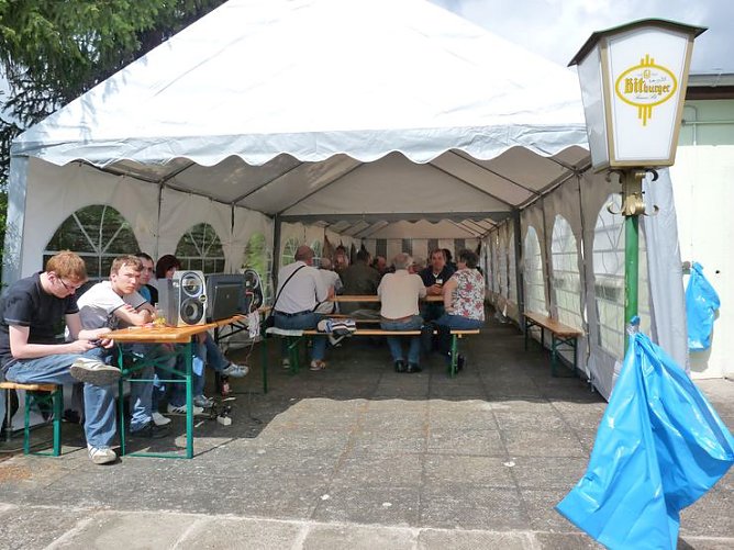 Jetzt geht die Party richtig los (Foto: Karl-Heinz Herrmann)